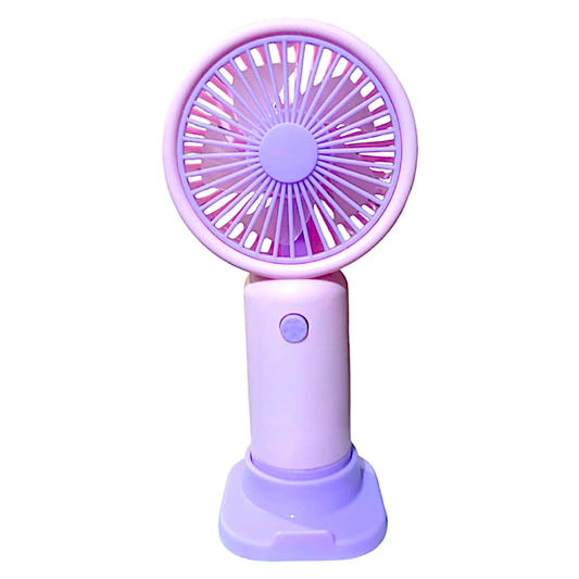 USB fan rechargeable with USB connector ang stand phone