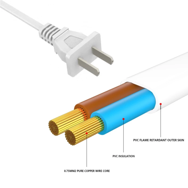 Power Strip Surge Protector Extension Cord with 4 Outlets 5m Power Cord Extension Outlets 9179