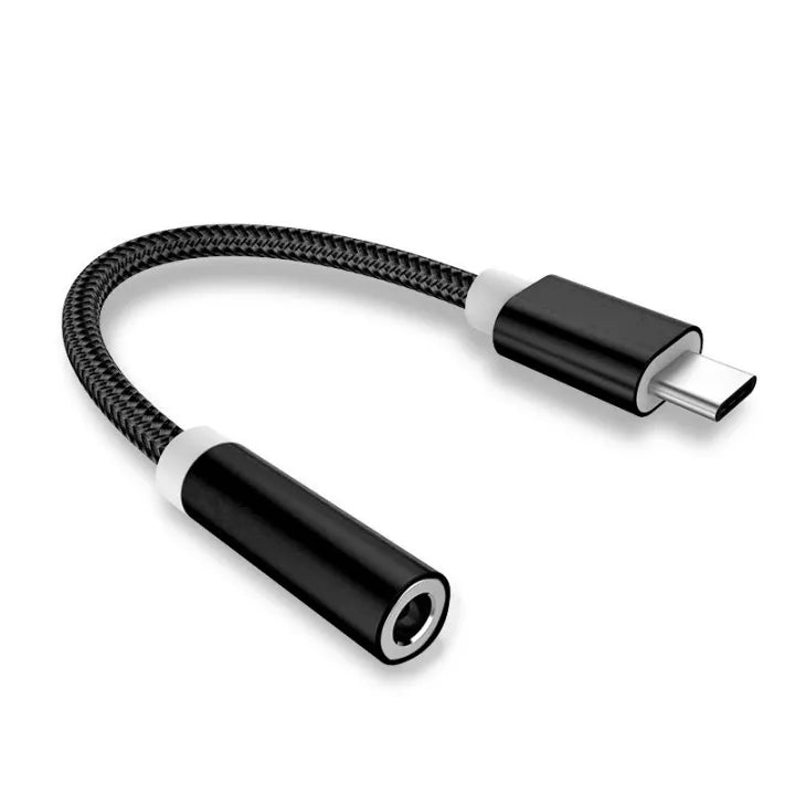 Type c to 3.5mm Jack Headphone Adapter USB C to 3.5 mm Audio Aux Cable